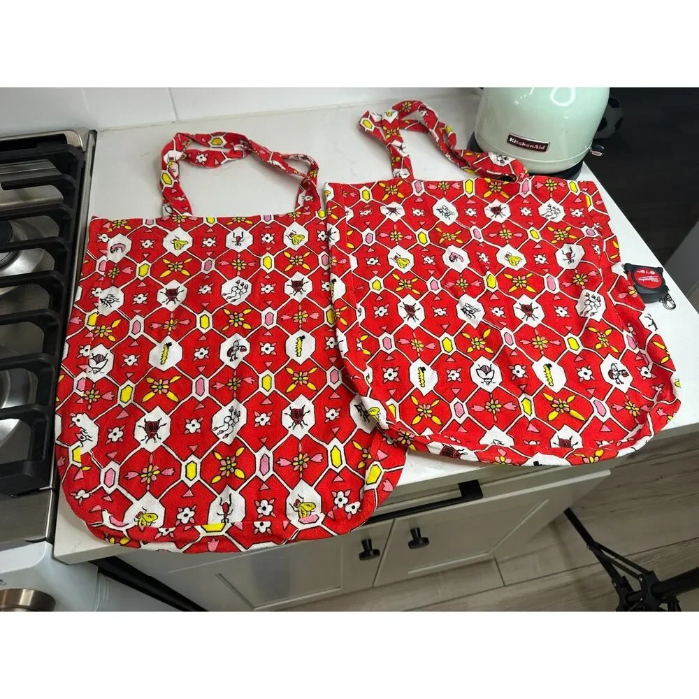 Fashion Brand Company Linen Tote Bags x2 - Picture 6 of 6